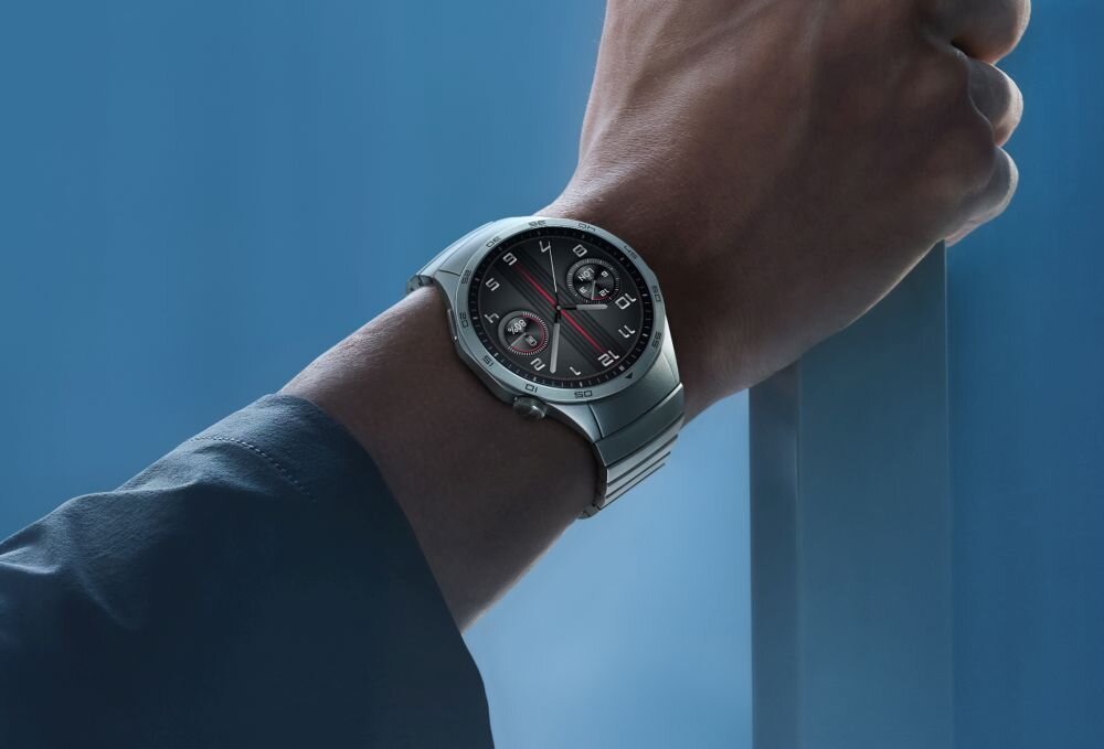 Smartwatch HUAWEI Watch GT 4   ekran bateria czujniki zdrowie sport pasek ładowanie pojemność rozdzielczość łączność sterowanie krew puls rozmowy smartfon aplikacja 