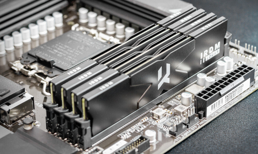 Pamięć RAM GOODRAM IRDM 64GB 6000MHz  podkręcenie wydajność układ ustawienia parametry Intel XMP AMD EXPO
