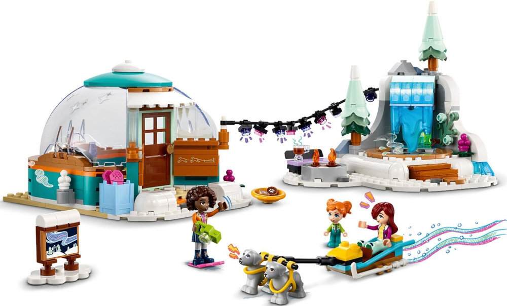 LEGO 41760 Friends Przygoda w igloo zabawa edukacja rozwój wyposażenie kreatywność