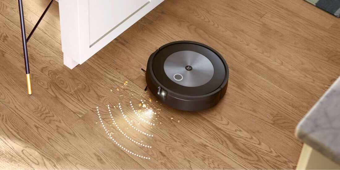 Robot sprzątający IROBOT Roomba Combo J5 Dirt Detect wykrywanie brudu koncentracja pracy