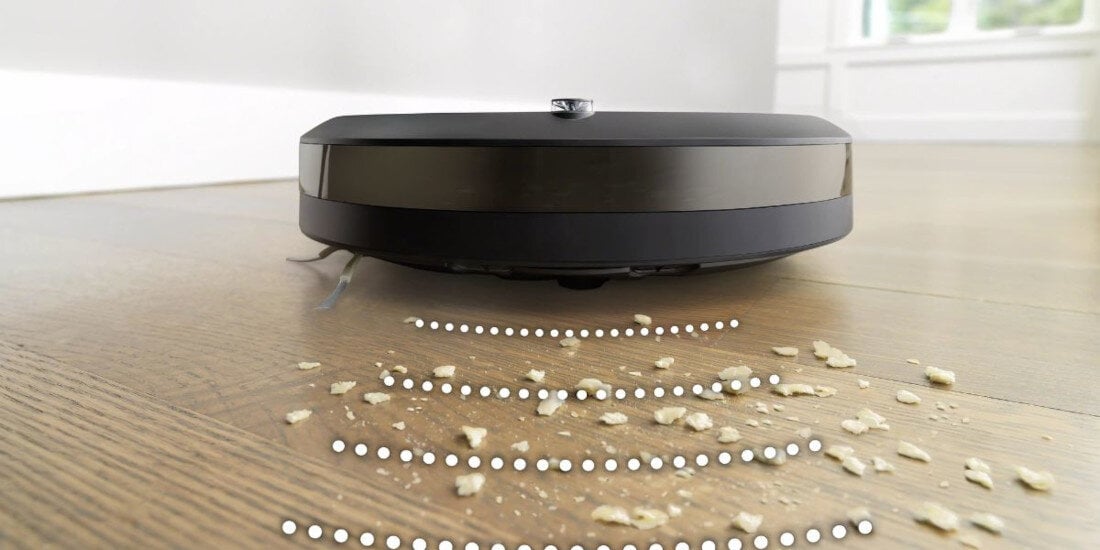 Robot sprzątający IROBOT Roomba Combo I5 Dirt Detect wykrywanie brudu koncentracja prac
