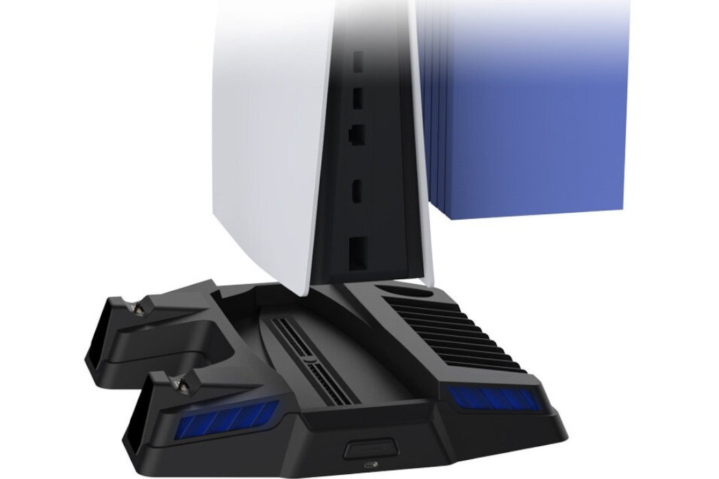 Podstawka chłodząca COBRA CR1PS5BK Czarny zabawa gaming konsola ładowanie chłodzenie prędkość