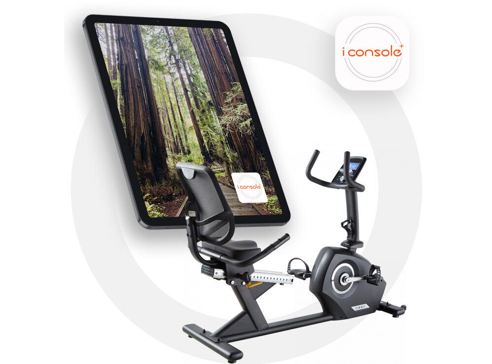 Rower elektromagnetyczny MAXXUS 4.2R modul Bluetooth aplikacja iC+ Training na system Android i iOS monitorowanie postepow w treningu