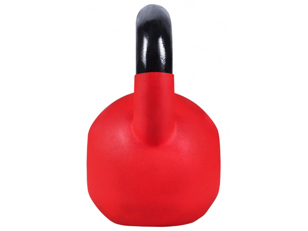 Kettlebell GORILLA SPORTS 2466 8 kg do treningow silowych i funkcjonalnych plaski spod