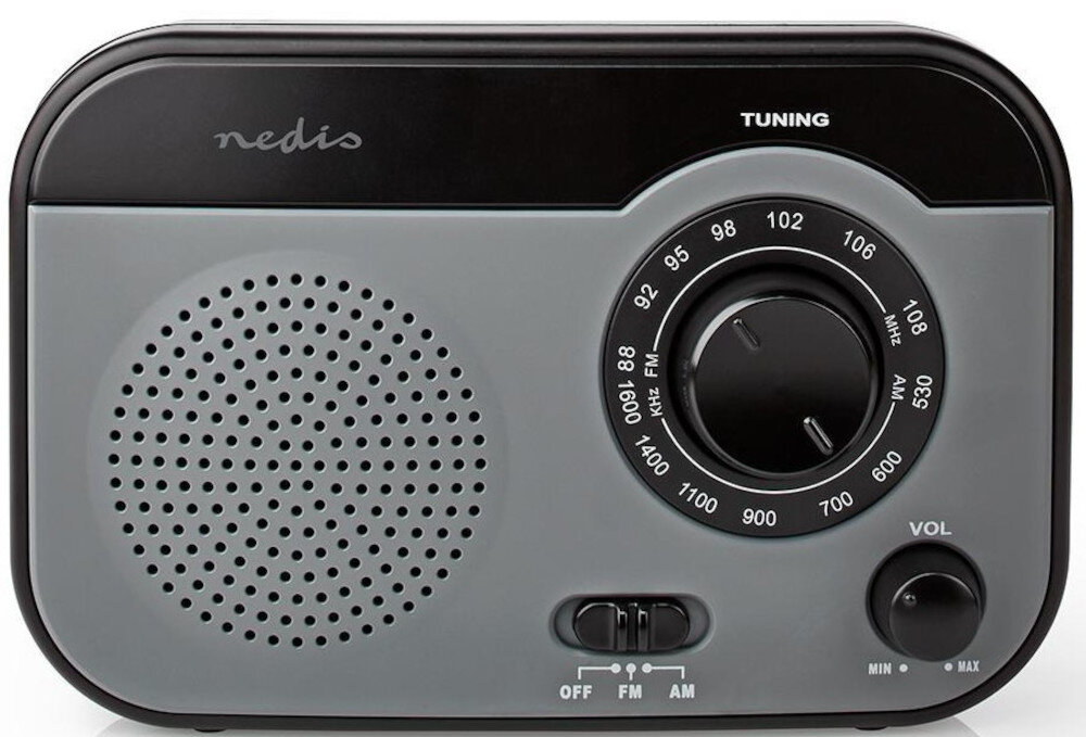 Radio NEDIS RDFM1340GY strojenie analogowe