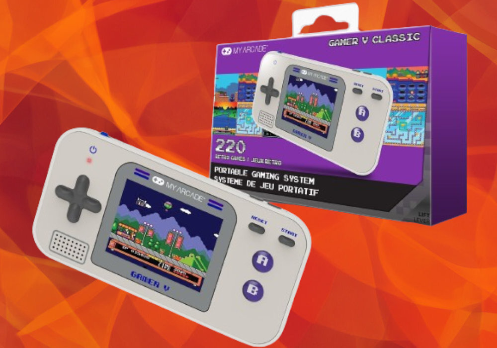 Konsola MY ARCADE DGUNL kompaktowa gra jakość dźwięk wyposażenie