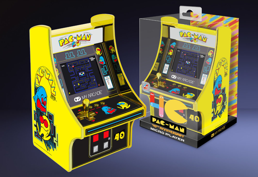 Konsola MY ARCADE DGUNL-3290 Mini gra grywalność retro dźwięk prywatność gniazdo słuchawkowe zasilanie grafika 