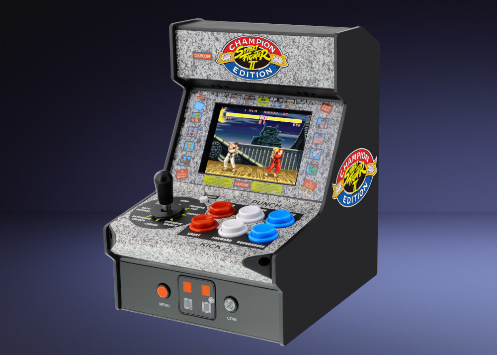 Konsola MY ARCADE DGUNL-3283 Mini gra grywalność retro dźwięk prywatność gniazdo słuchawkowe zasilanie grafika 