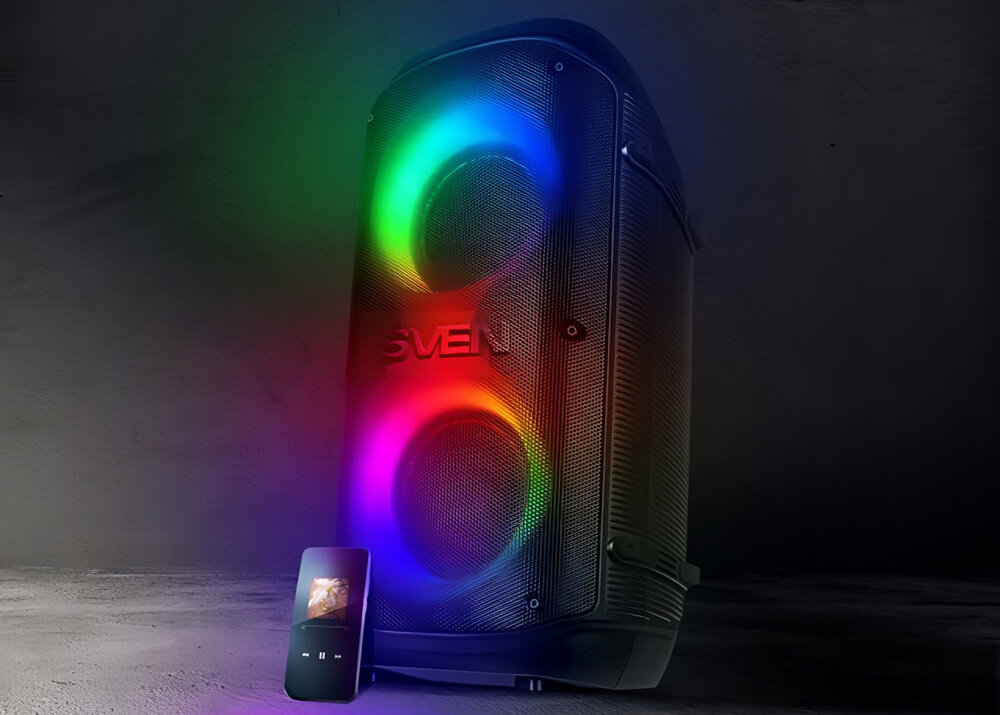 Power audio SVEN PS-800 podświetlenie