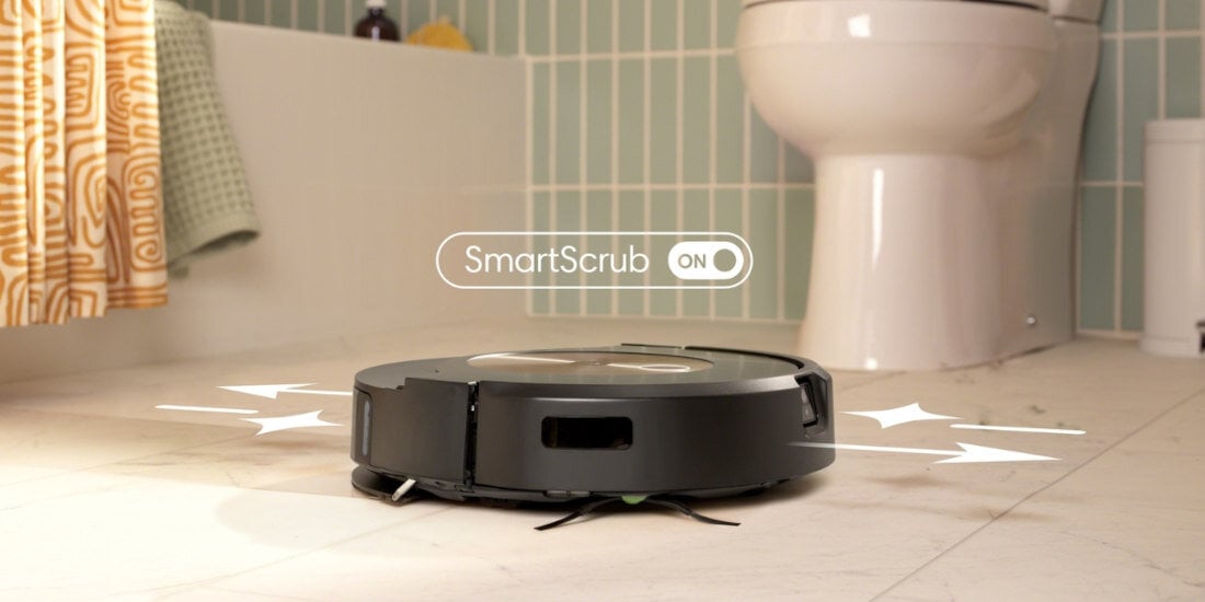 Robot sprzątający IROBOT Roomba Combo J9+ funkcjia aktywnego szorowania funkcja SmartScrub
