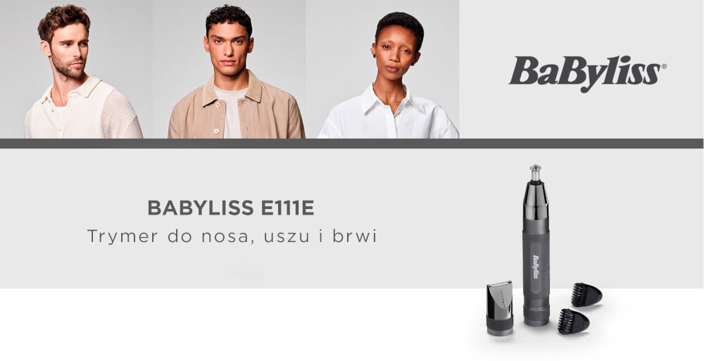 Trymer BABYLISS X-Metal E111E kompleksowa pielęgnacja