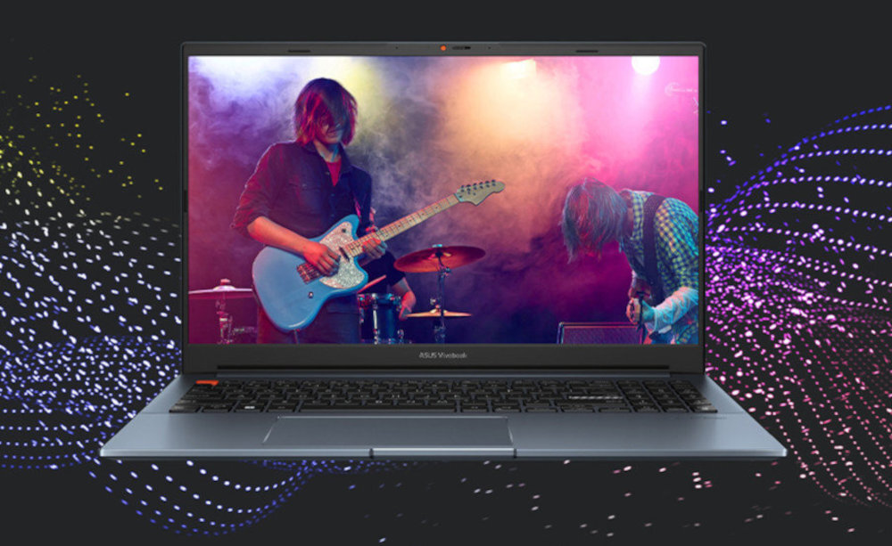 Laptop ASUS VivoBook Pro 15 K6502VU 15.6 i9-13900H 16GB RAM 1TB SSD GeForce RTX4050 Windows 11 Home dźwięk głośniki audio przestrzenny Dolby Atmos