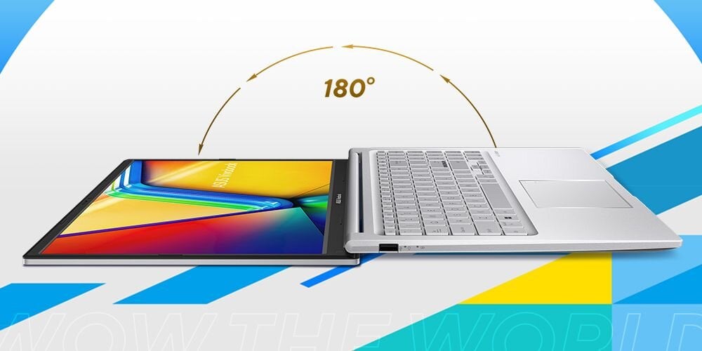 Laptop ASUS VivoBook 15 X1504ZA - otwarta pokrywa 
