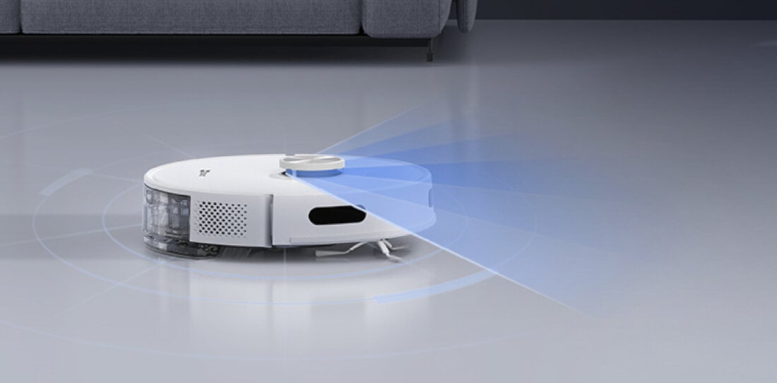 Robot sprzątający  EZVIZ RE5 Plus laser LDS LiDAR wykrywanie spadki omijanie przeszkody rozpoznawanie dywany