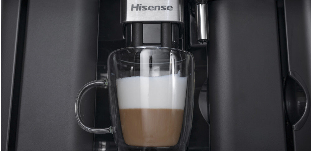 Ekspres do kawy HISENSE CM4340DBG cappuccino kawa