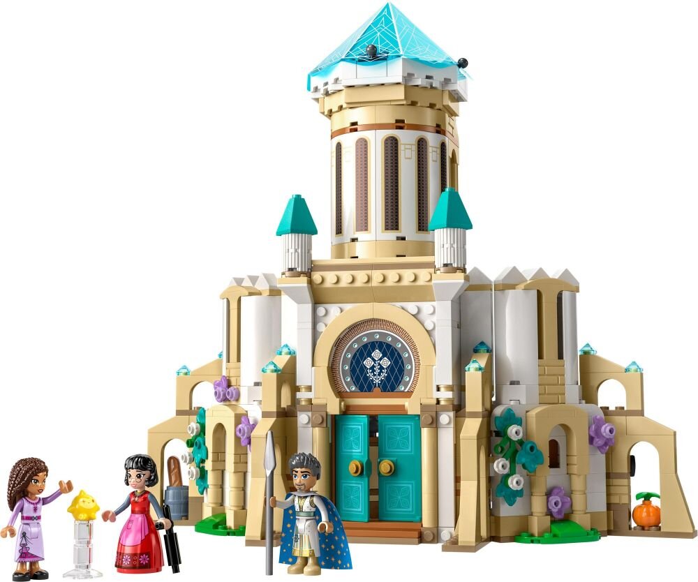 LEGO 43224 Disney Zamek króla Magnifico    klocki elementy zabawa łączenie figurki akcesoria figurka zestaw 