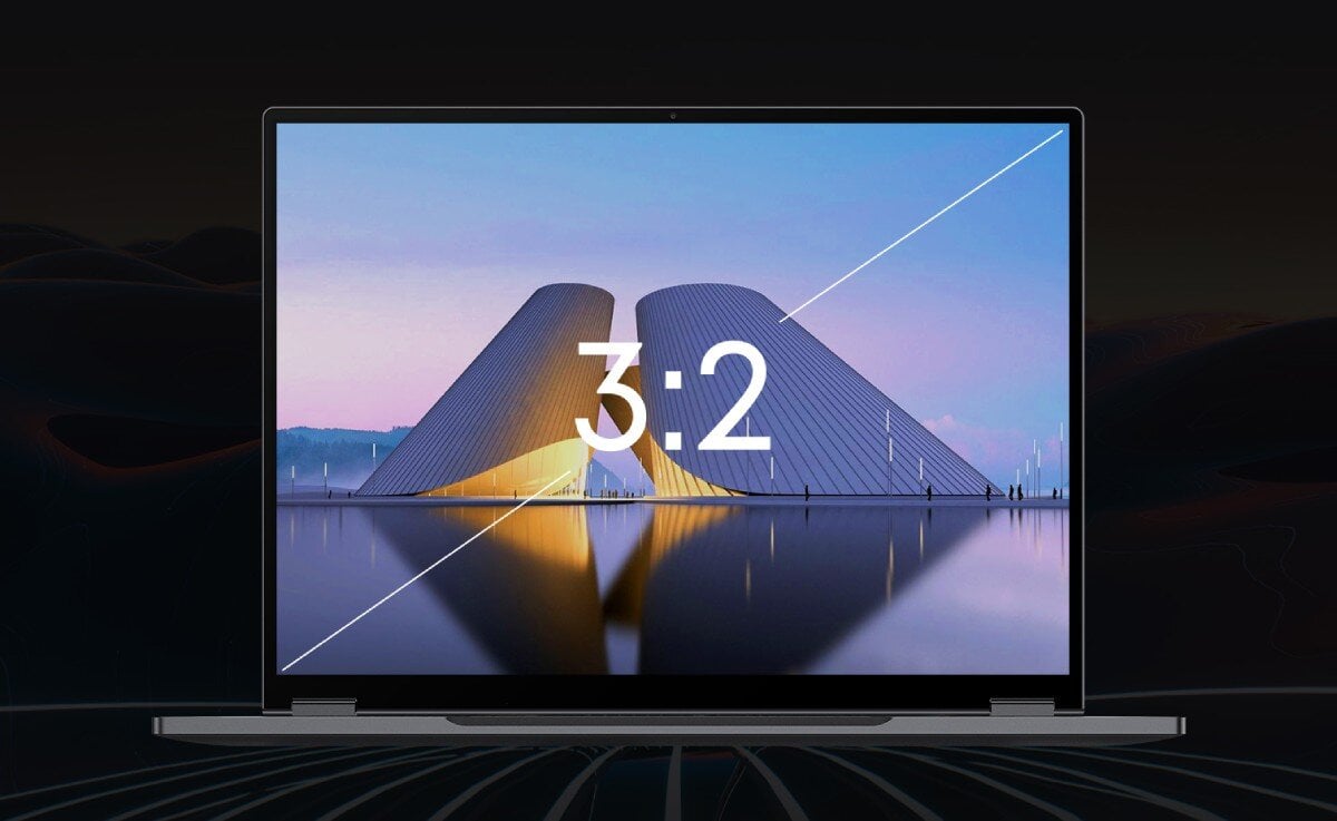 Laptop CHUWI FreeBook 2023 13.5 IPS Celeron N100 12GB RAM 512GB SSD Windows 11 Home ekran rozdzielczość dotyk