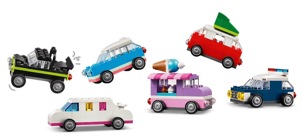 KLOCKI LEGO CLASSIC KREATYWNE POJAZDY 11036 furgonetka ciężarówka kombii auta samochody modele