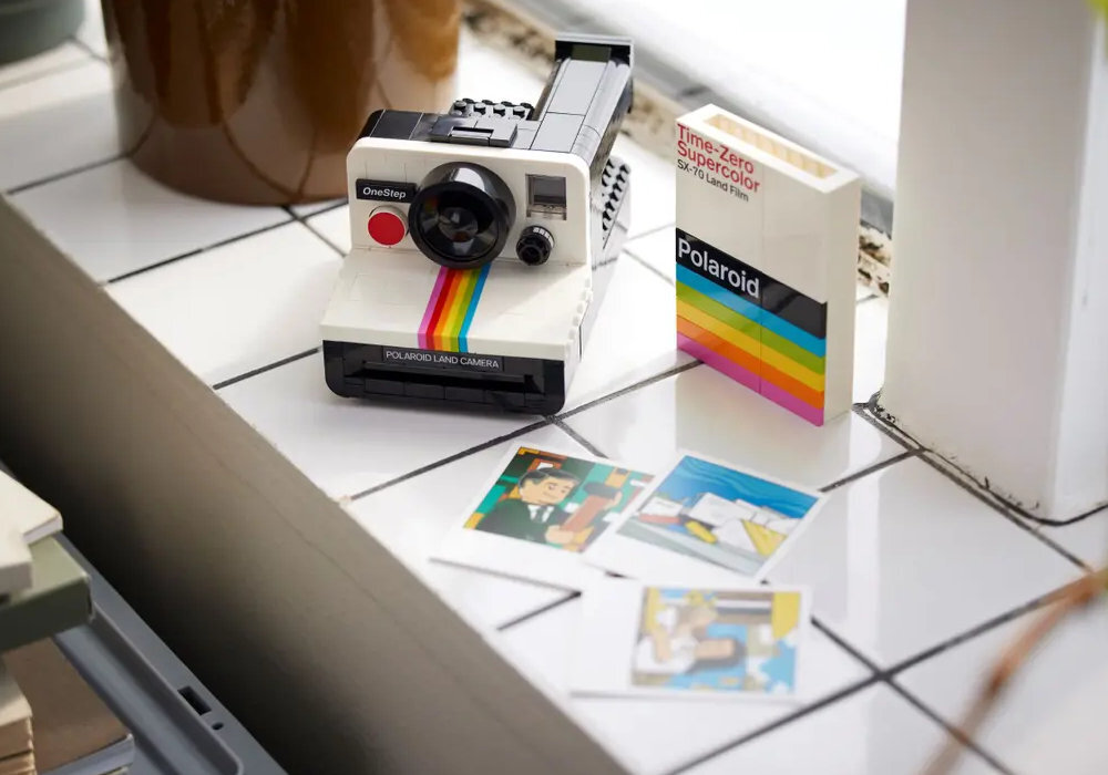 LEGO 21345 Ideas Polaroid OneStep SX-70 Camera zabawa edukacja rozwój wyposażenie kreatywność