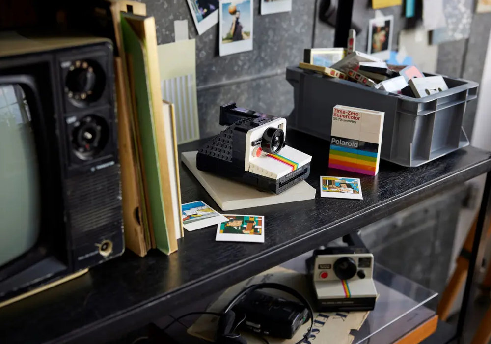LEGO 21345 Ideas Polaroid OneStep SX-70 Camera zabawa edukacja rozwój wyposażenie kreatywność