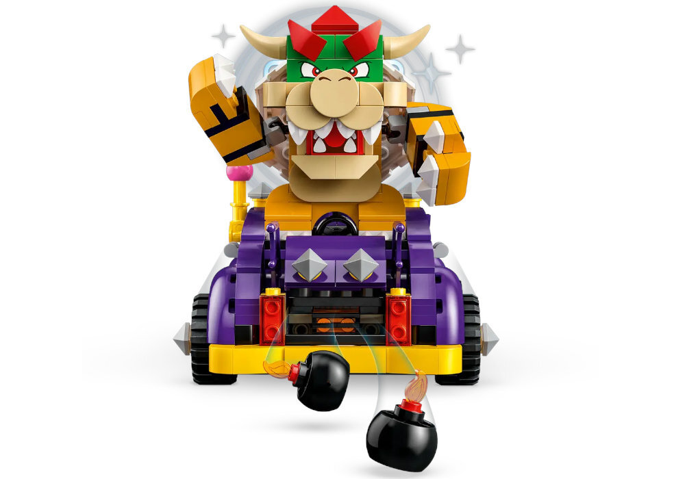 LEGO 71431 Super Mario Muscle car Bowsera - zestaw rozszerzający zabawa edukacja rozwój wyposażenie kreatywność