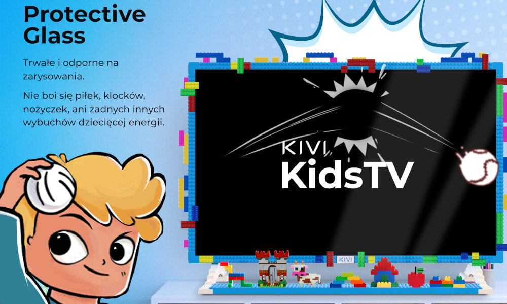 Telewizor KIVI Kids TV  - szkło