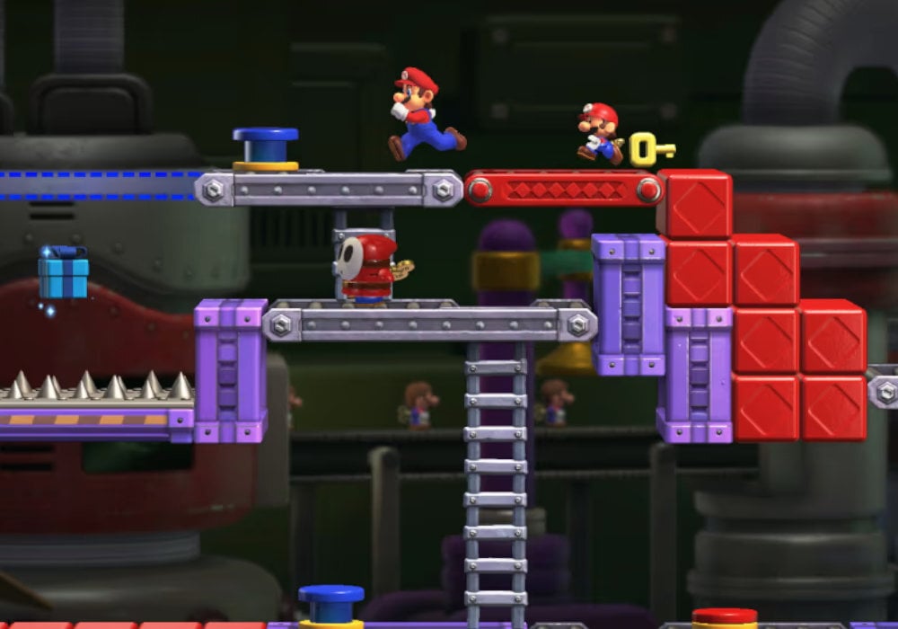 Mario vs. Donkey Kong Gra NINTENDO SWITCH zabawa przygoda łamigłówki platformowa