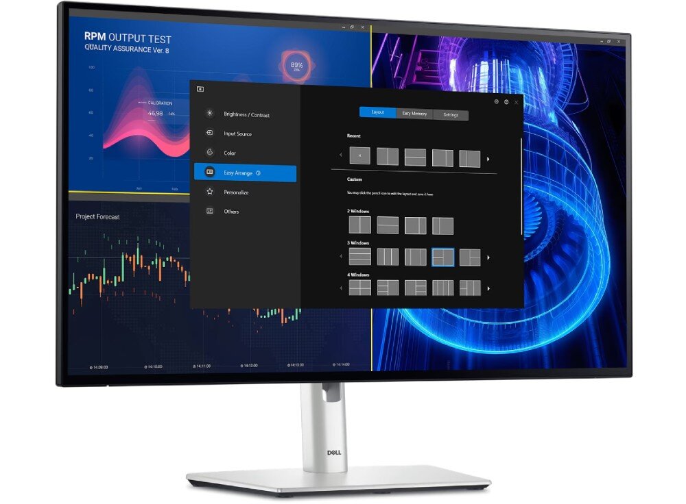  Monitor DELL UltraSharp U2724DE 27 2560x1440px IPS 120Hz aplikacja funkcje narzędzia