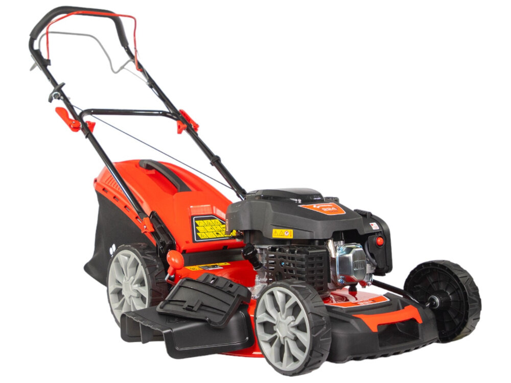 Kosiarka spalinowa GREENSO KS56-G224N Ducar DV224 z napędem 560mm 4.4kW ezadbany trawnik pieknie przystrzyzona trawa