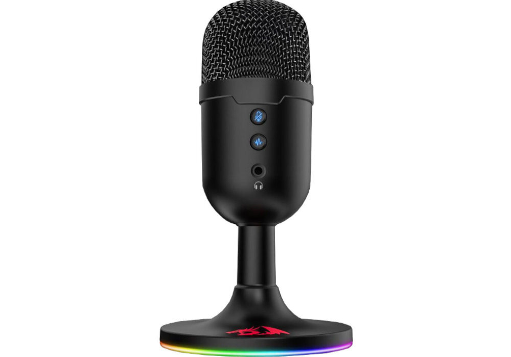 Mikrofon REDRAGON Pulsar GM303 RGB gamimg głos pasmo rozgrywka przyciski wyposażenie