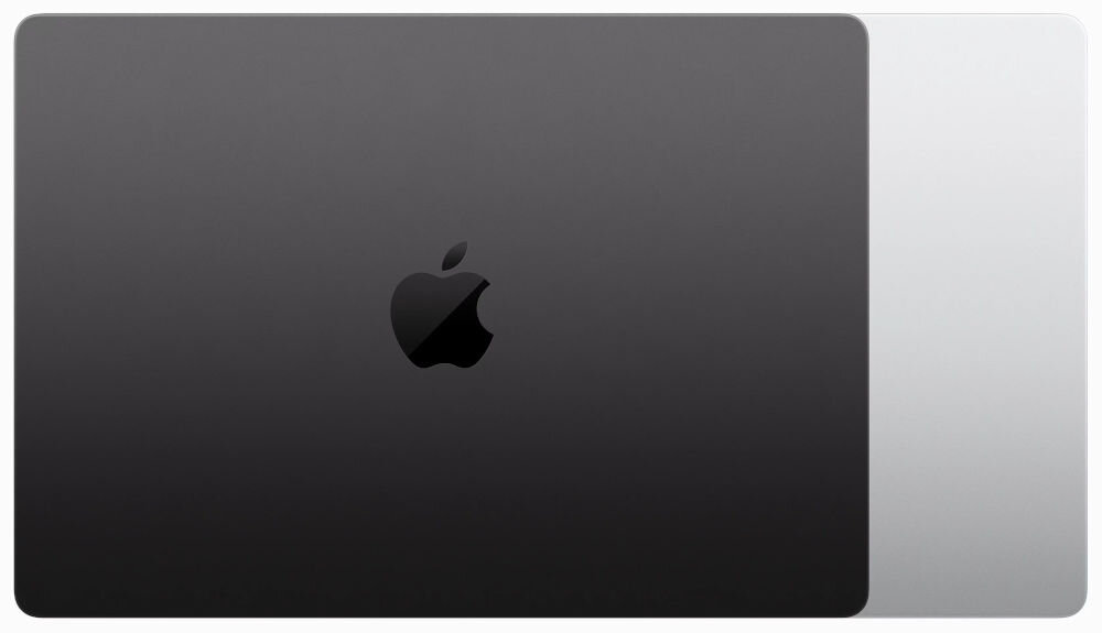Laptop APPLE MacBook Pro 2023 14 Retina M3 8GB RAM 2TB SSD macOS Gwiezdna szarość
					ekologiczna konstrukcja, w 32% składa się z materiałów z recyklingu, materiały pochodzące z recyklingu - 100% aluminium w obudowie,
					100% pierwiastków ziem rzadkich w magnesach, 90% stali w kieszeni baterii, 35% tworzyw sztucznych w wielu częściach,
					mężczyzna trzymający laptopa na kolanach