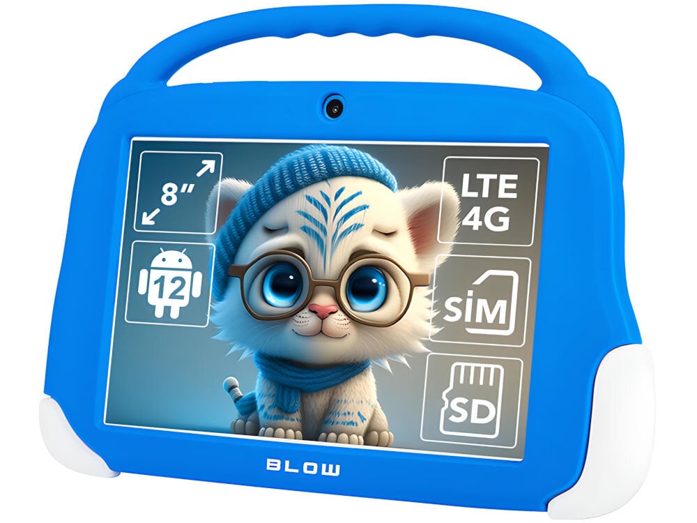 Tablet BLOW KidsTab 8 8 4/64GB LTE Wi-Fi Niebieski android 12 aplikacje
