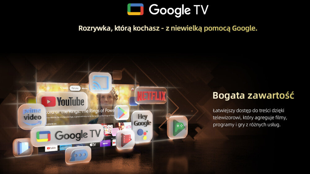 Telewizor CHIQ QG7V  - google tv