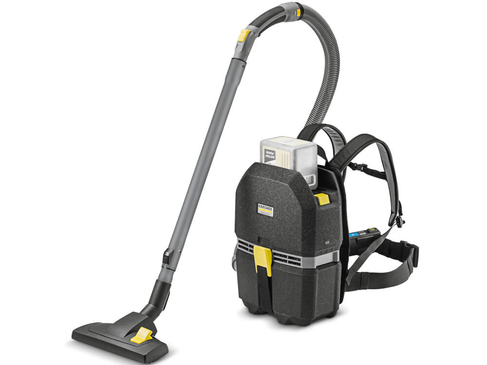 Odkurzacz KARCHER BVL 3/1 Bp 1.394-300.0 materiał EPP lekkie wytrzymałe materiały efektywność produktywność opcjonalne akcesoria filtr HEPA 14 funkcjonalność skuteczne usuwanie alergenów i drobnych cząsteczek z powietrza 