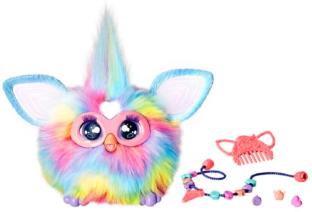 Maskotka HASBRO Furby Tęczowy F8900 elementy zestaw