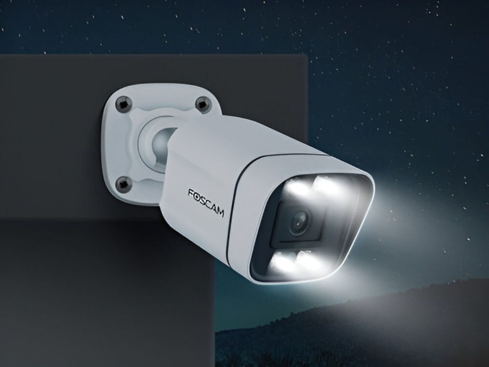 Kamera FOSCAM V4EC 4MP Starlight h.264+/h.264, qhd, płynność, stabilność, transmisja live