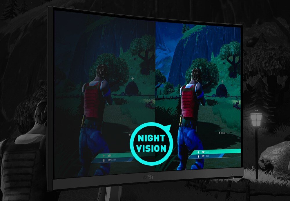 Monitor MSI G27C4 E3 27 1920x1080px 180Hz 1 ms [GTG] Curved funkcje rozwiązania widoczność