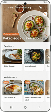 Przepisy dostępne w aplikacji - Media Expert - Samsung piekarnik Dual Cook NV7B4220ZAB