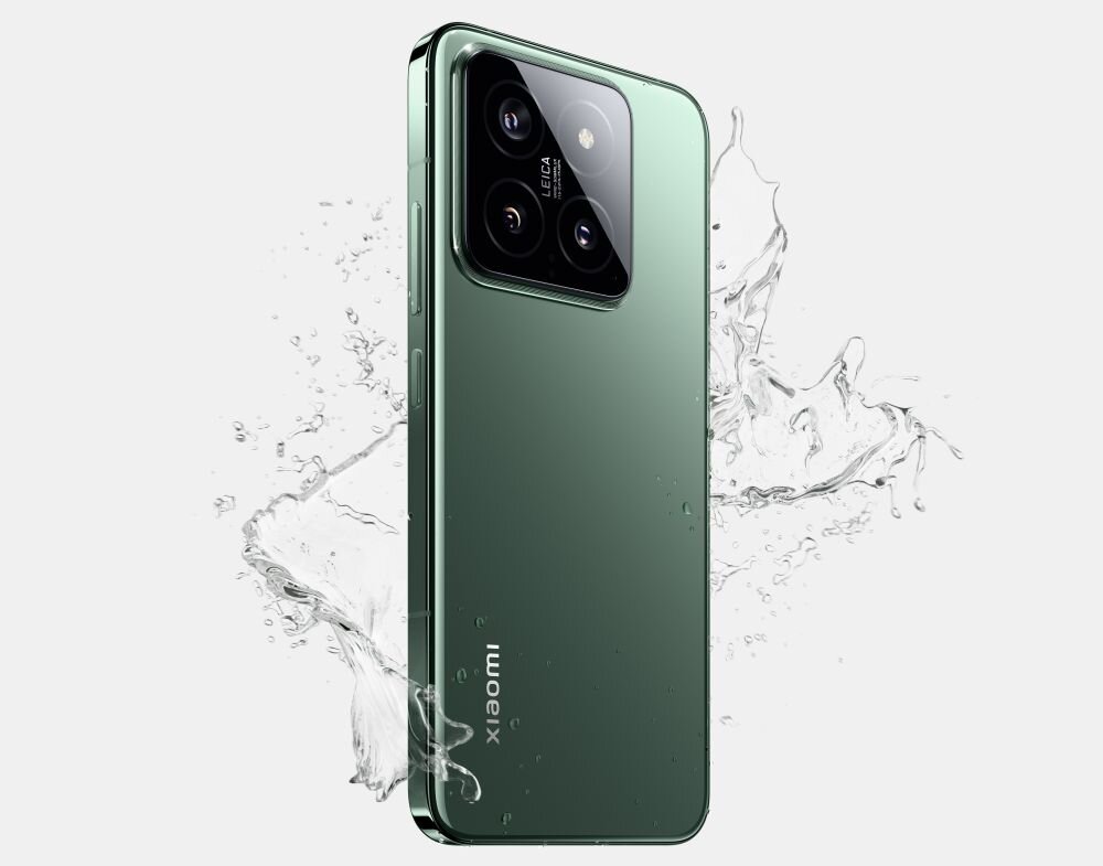 Smartfon XIAOMI 14     ekran bateria aparat procesor ram pamięć pojemność rozdzielczość zdjęcia filmy opis dane cechy blokady system łączność wifi bluetooth obudowa szkło odporność porty muzyka transfer sieć przekątna matryca waga czujniki oled amoled ips