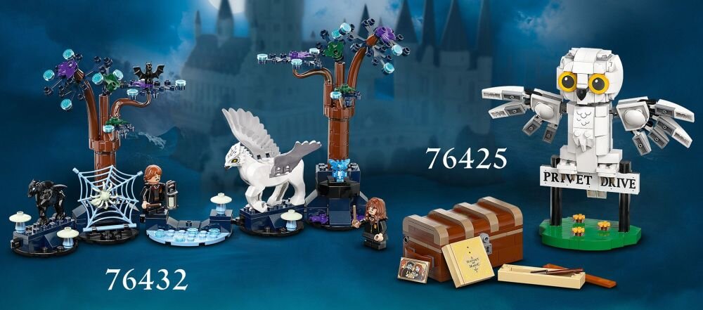 LEGO 76425 Harry Potter Hedwiga z wizytą na ul. Privet Drive 4      łączenie  