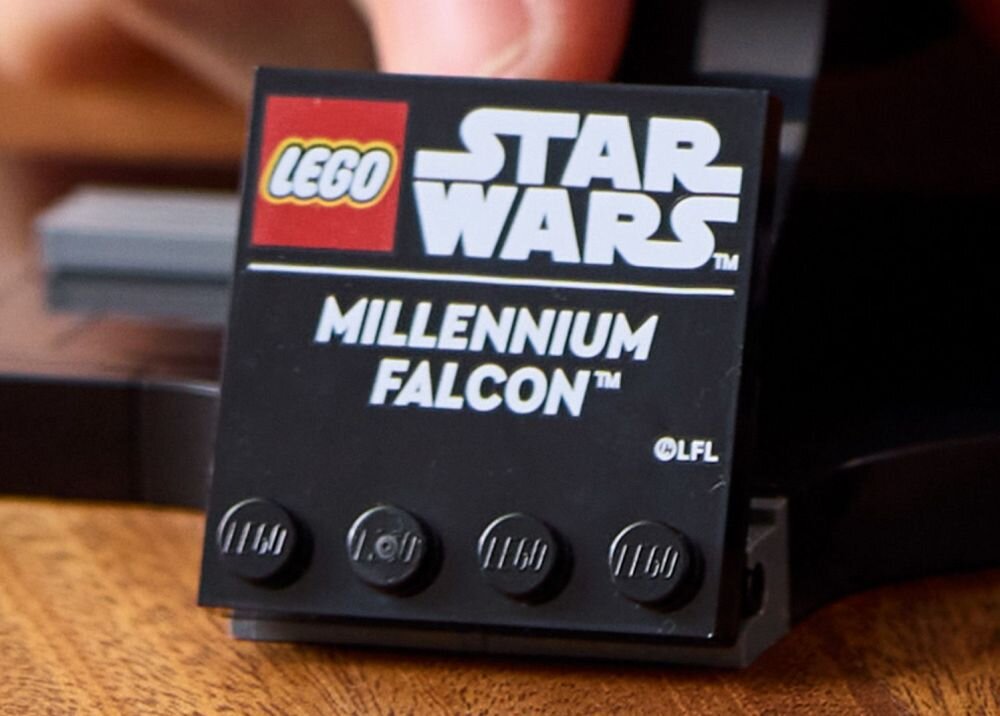 LEGO 75375 Star Wars Sokół Millennium    klocki elementy zabawa łączenie figurki akcesoria figurka zestaw 