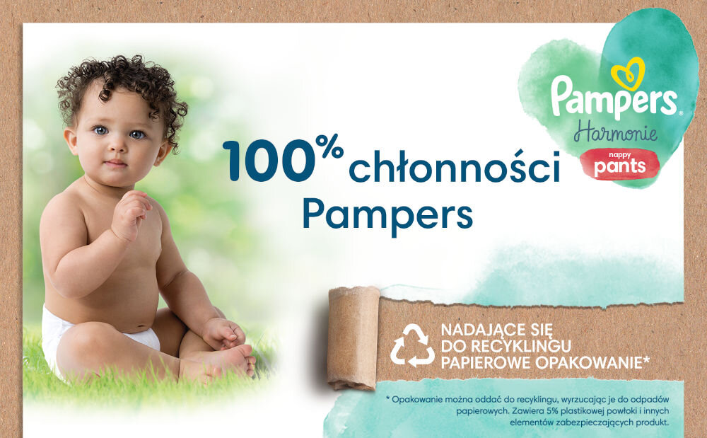 Pieluchomajtki PAMPERS Harmonie Baby 6 (19 szt.)