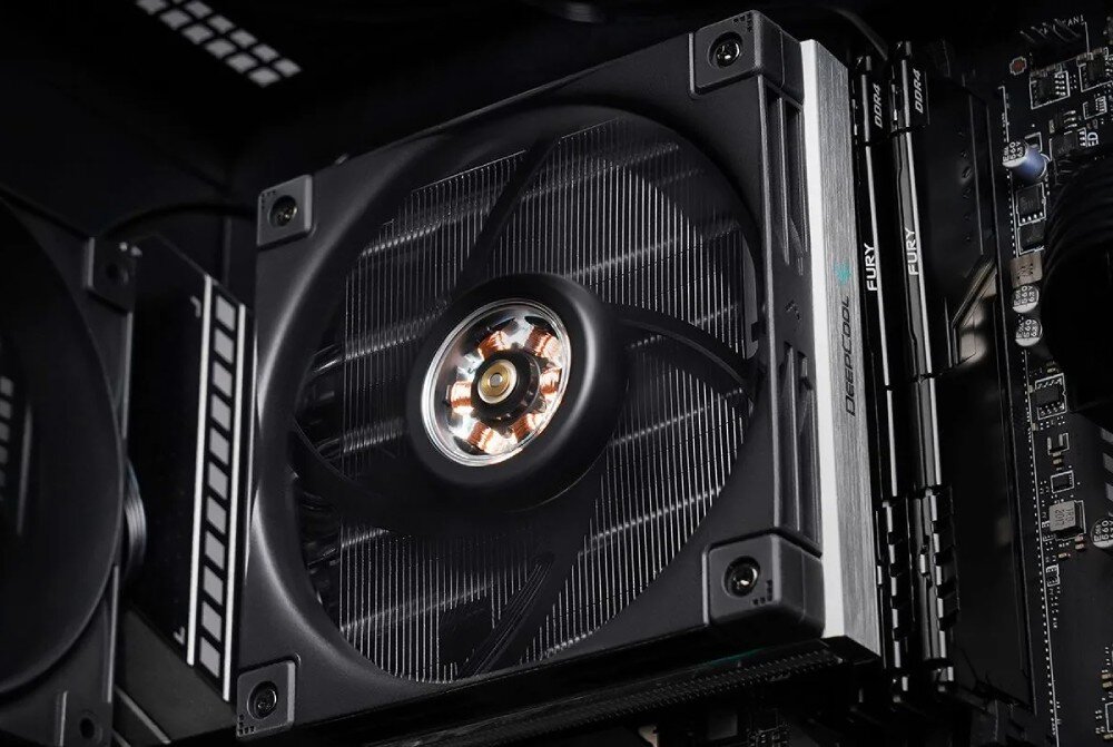 Chłodzenie CPU DEEPCOOL AN600 przeznaczenie procesory TDP ciepłowody żebra wysokość