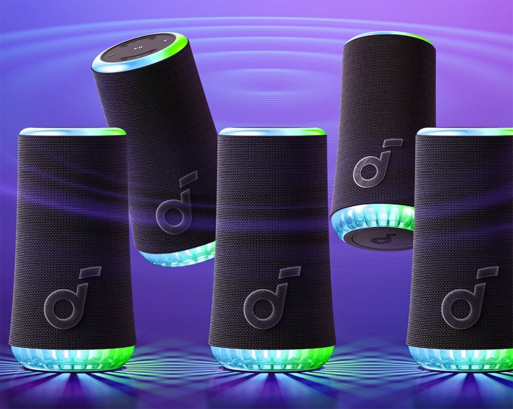 Głośnik mobilny SOUNDCORE Glow podswietlenie pokaz swiatlo
