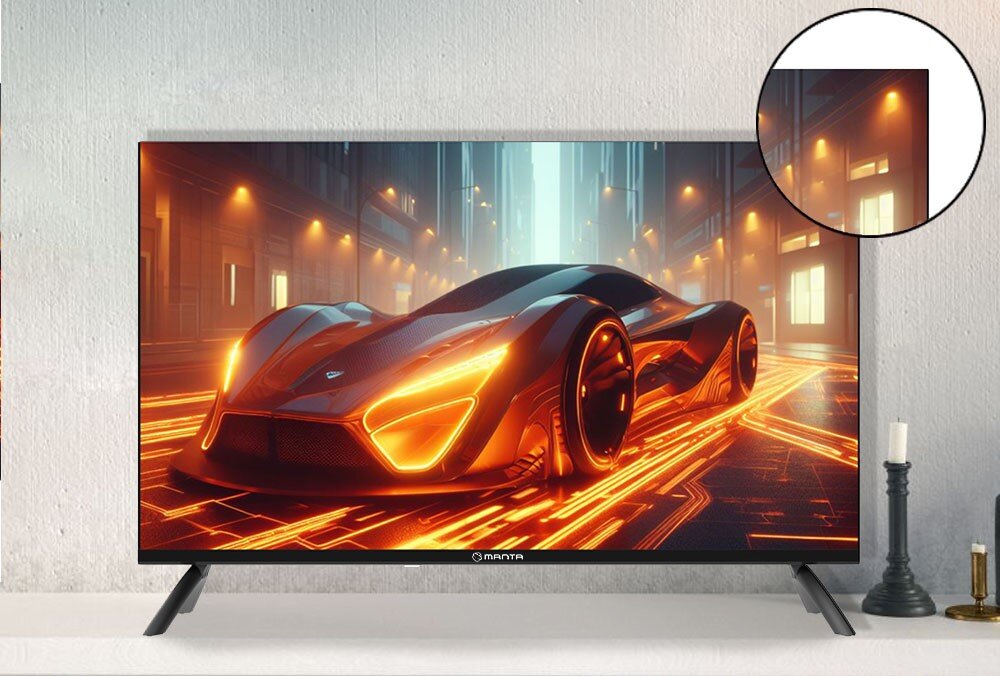 Telewizor MANTA 32LHN124E 32 LED - design