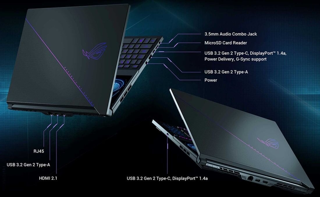 Laptop ASUS Zephyrus G16 GU603Z - Type-C 