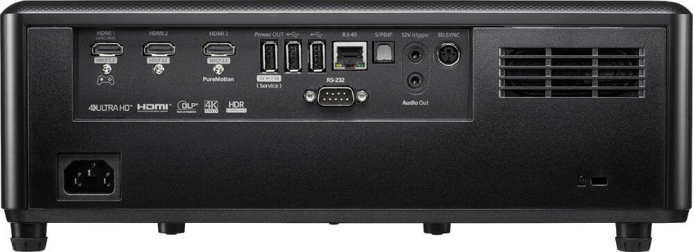 Projektor OPTOMA UHZ55 4K UHD (3840 x 2160), 3000 ANSI lumen, Wi-Fi porty złącza podłączenie