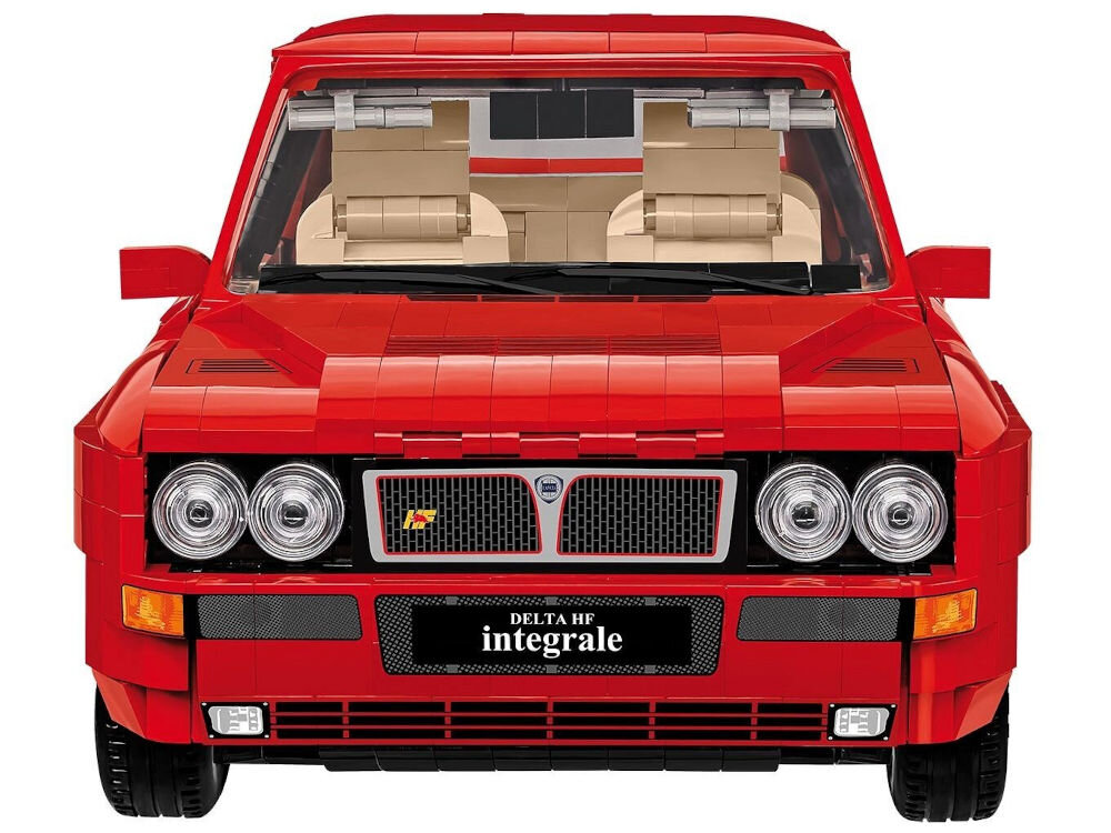 Klocki plastikowe COBI Cars 1991 Lancia Delta HF Integrale COBI-24357 miłośnicy motoryzacji fenomenalne osiągi jakość włoski design liczne sukcesy sportowe Rajdowe Mistrzostwa Świata wielki sentyment 
