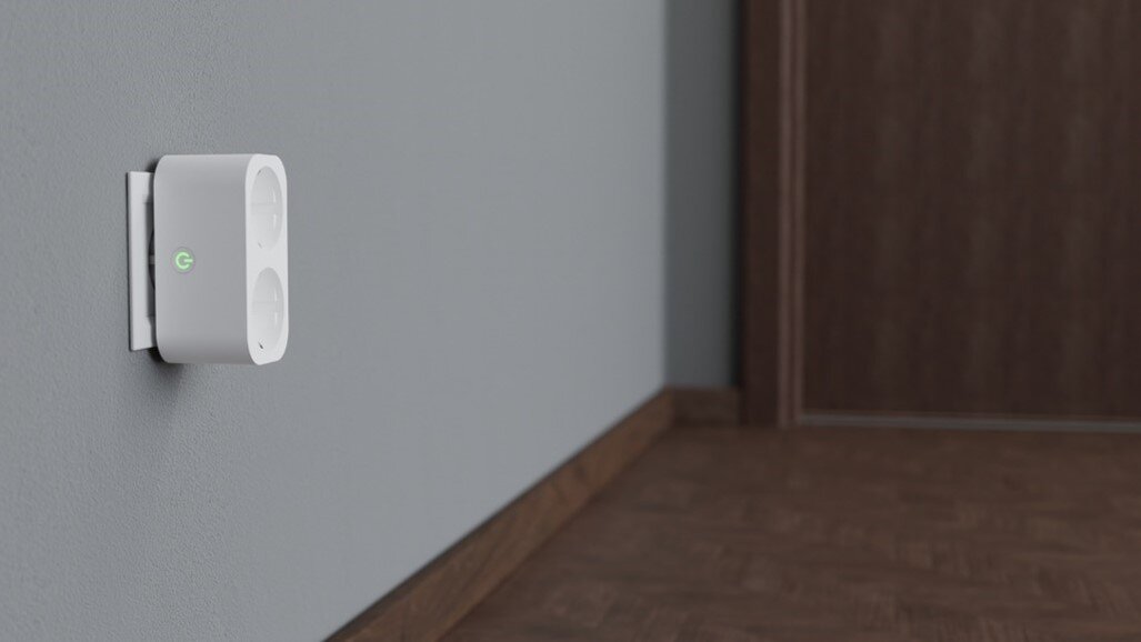 Gniazdo TESLA Smart Plug Dual SD300  integracja z Asystentem Google Amazon Alexa sterowanie urządzeniami za pomocą głosu