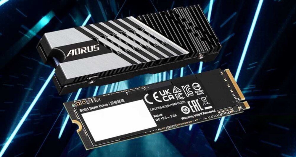 Komputer MAD DOG PBG AORUS301-A01DR32 R7-7800X3D 32GB RAM 2TB SSD GeForce RTX4070 Super dysk szybkość pojemność